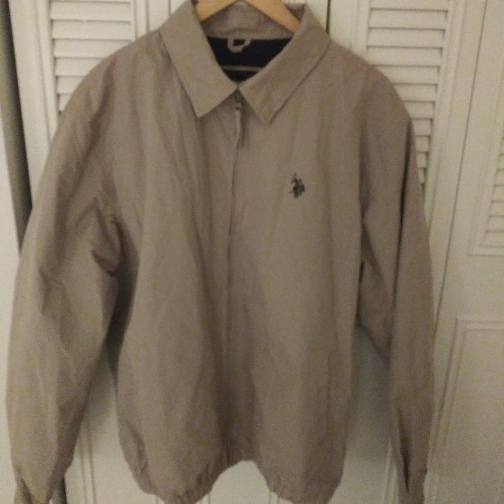 Tan Polo Jacket- Men's